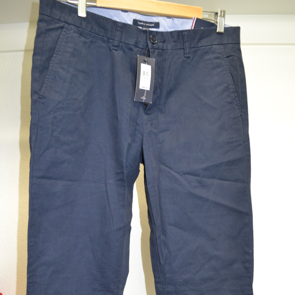 NWT Tommy Hilfiger Men's Out Pants Navy Size W32-